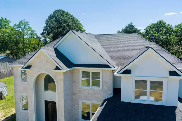 house with roof